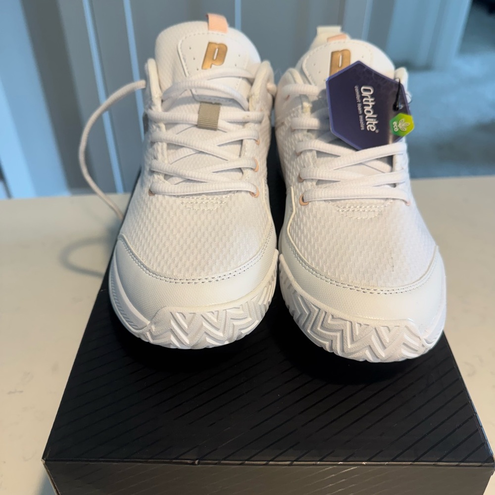 Prince White Sneakers